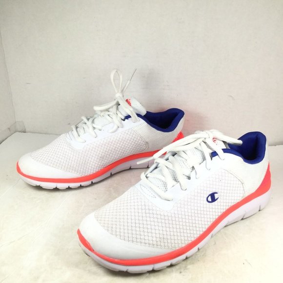Champion Women Gusto Sneakers Activewear White/Orange Size 9 - Picture 4 of 15